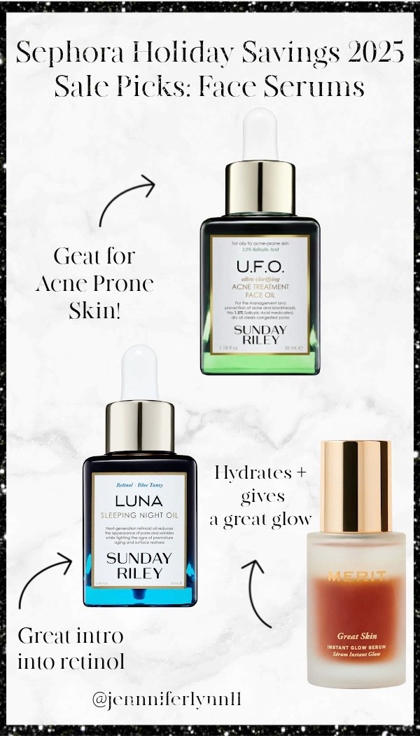 My favorite serums + oils from the Sephora Sale!These would make great gifts too! 

#LTKSaleAlert #LTKBeauty #LTKGiftGuide