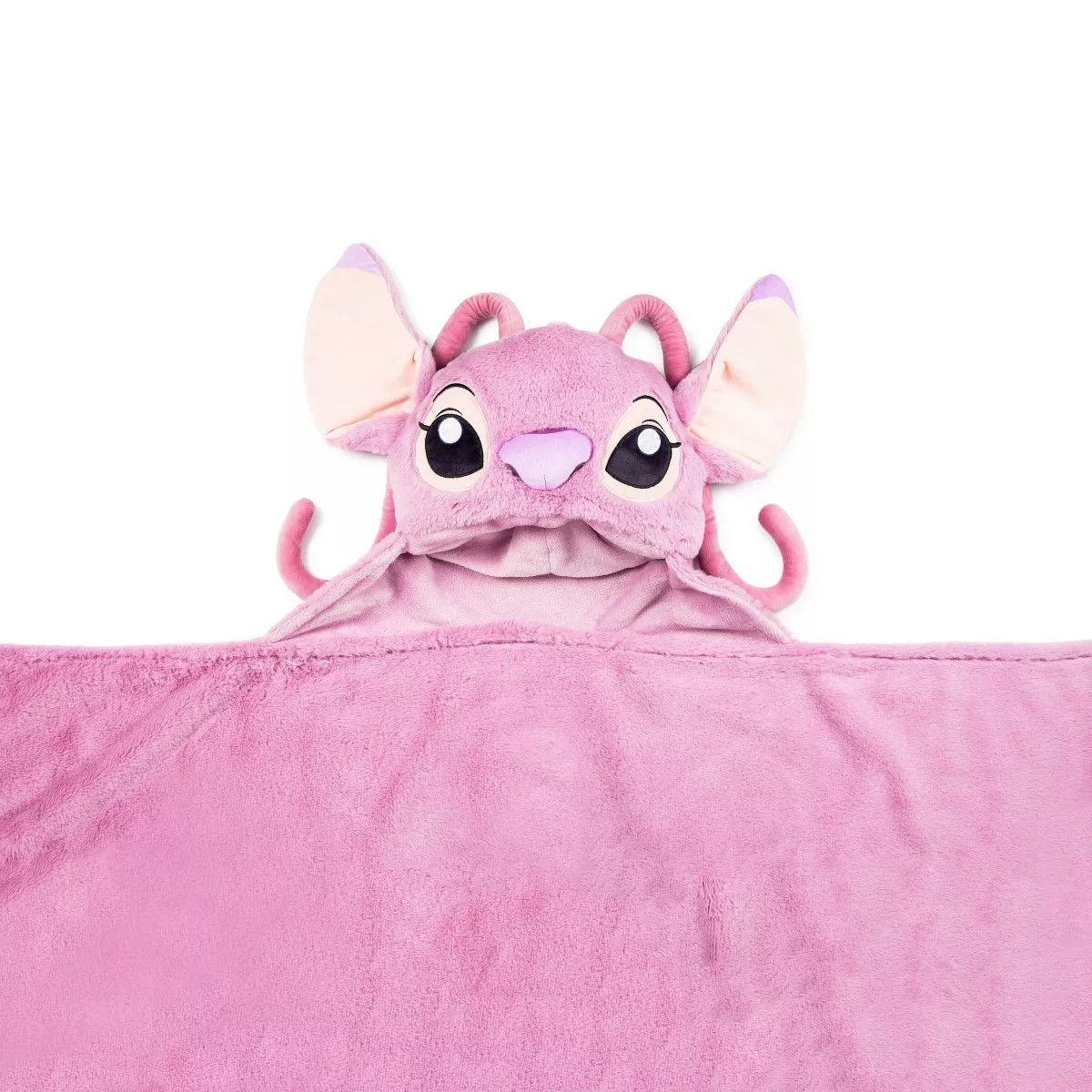 Lilo & Stitch Angel Kids' Hooded Blanket | Target