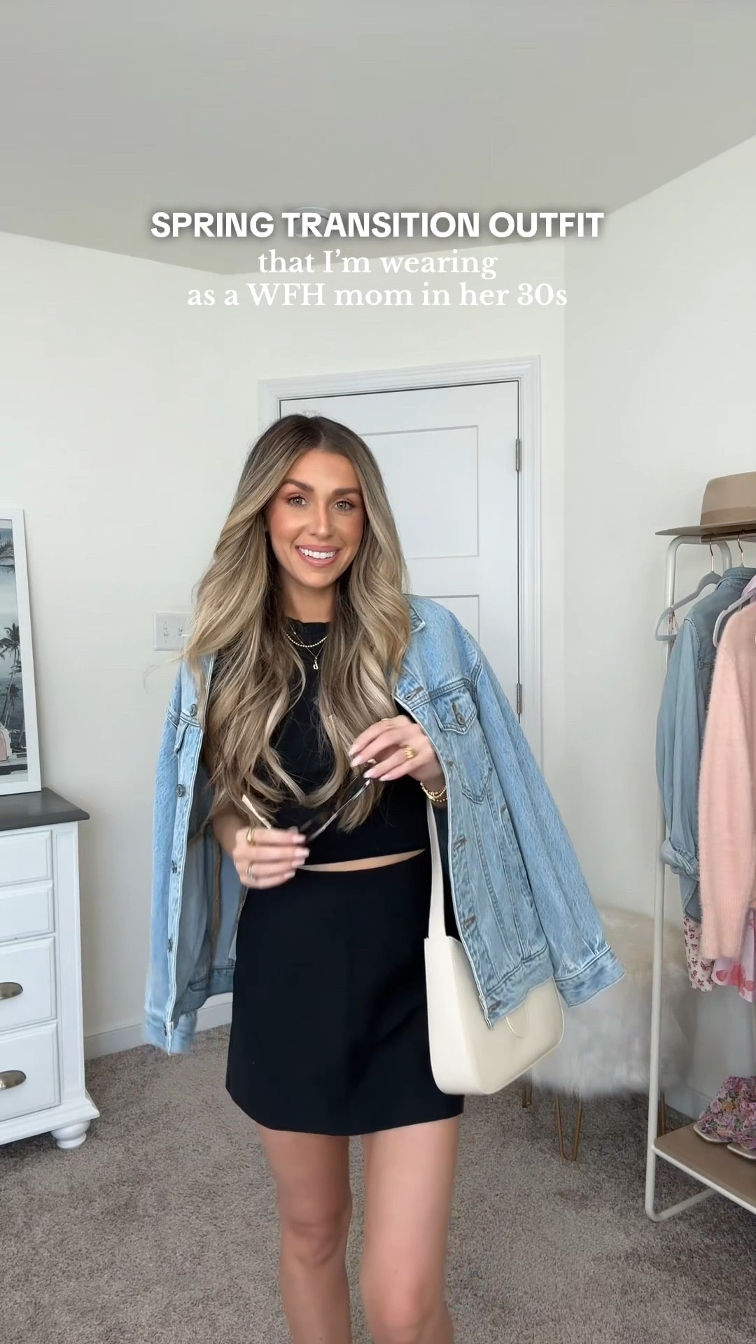 Thankgod for skorts 😅 spring transition outfit that I’m wearing as a WFH mom in her 30s! 
Size xs jn everything! 


Spring style
Spring outfits
Casual outfit
Mom style
Mom outfit 
What to wear 

#LTKPetite #LTKWatchNow #LTKFindsUnder100