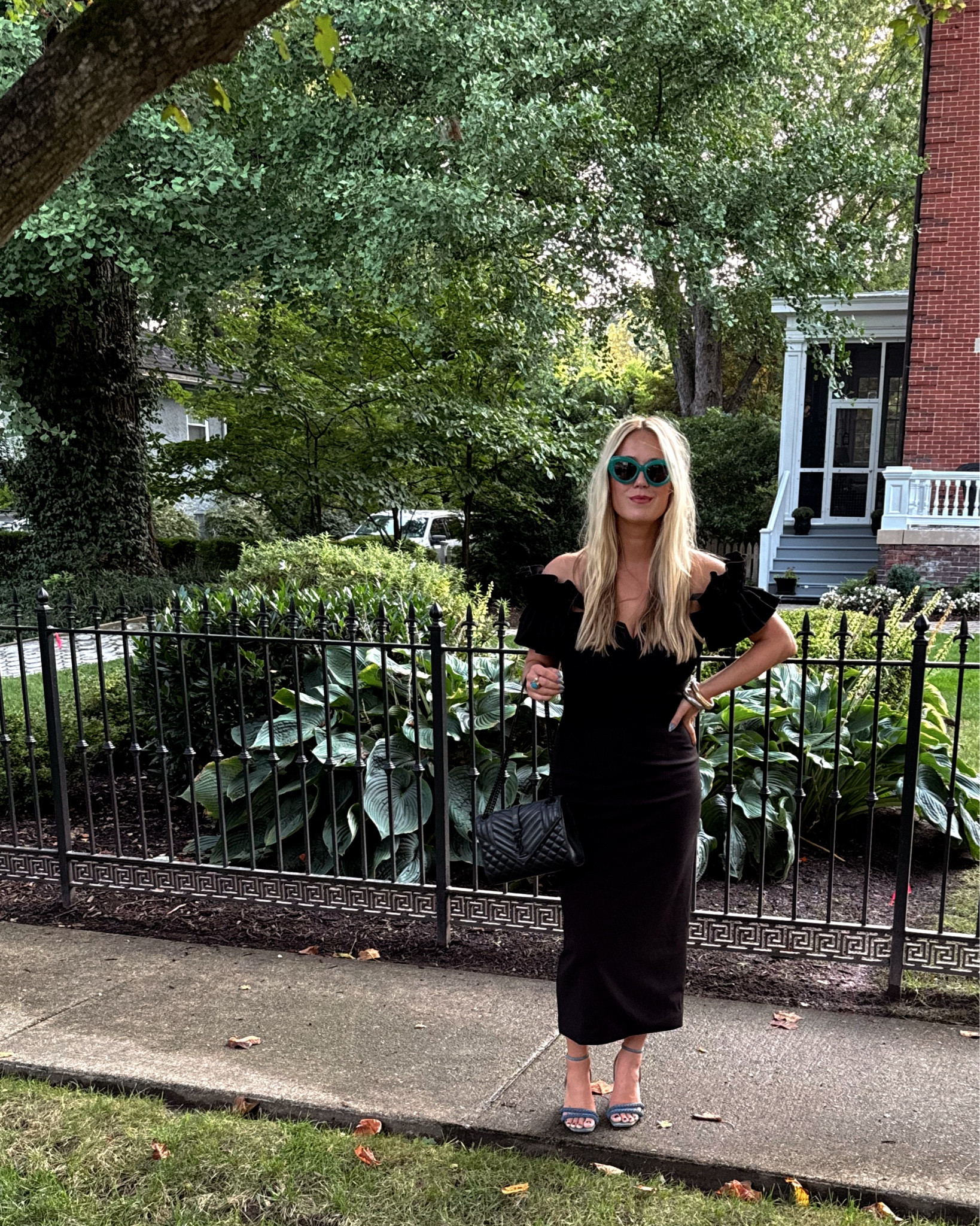 The perfect bridesmaid dress, wedding guest dress, or cocktail dress!

I wore this as a bridesmaid and rewore it for a birthday cocktail party! Such great quality w amazing style details. Shop this and denim heels!! 

#LTKstyletip #LTKshoecrush #LTKwedding