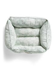 17.5X14.5X6.5 Cotton Blend Iona Floral Cuddler Pet Bed, Cotton/Polyester | TJ Maxx