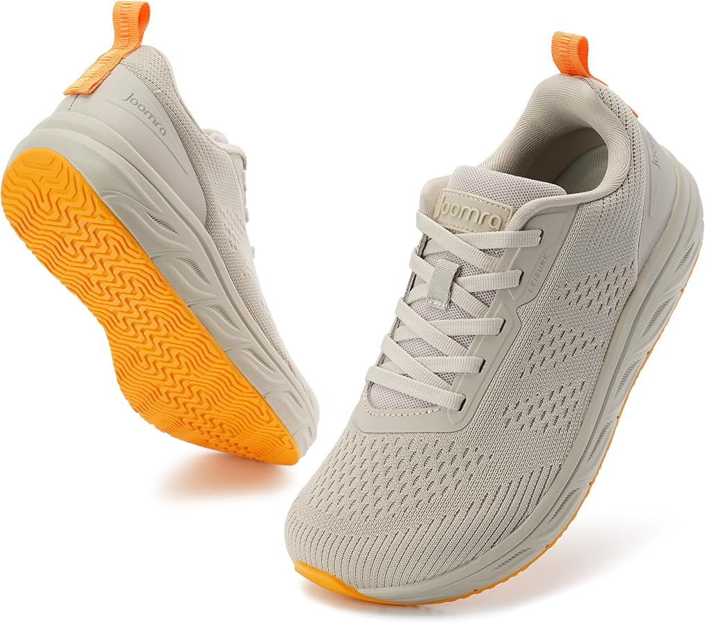 Joomra Women's Walking Tennis Shoes | Athletic Running Sneakers | Wide Toe Box & Rubber Outsole | Amazon (US)