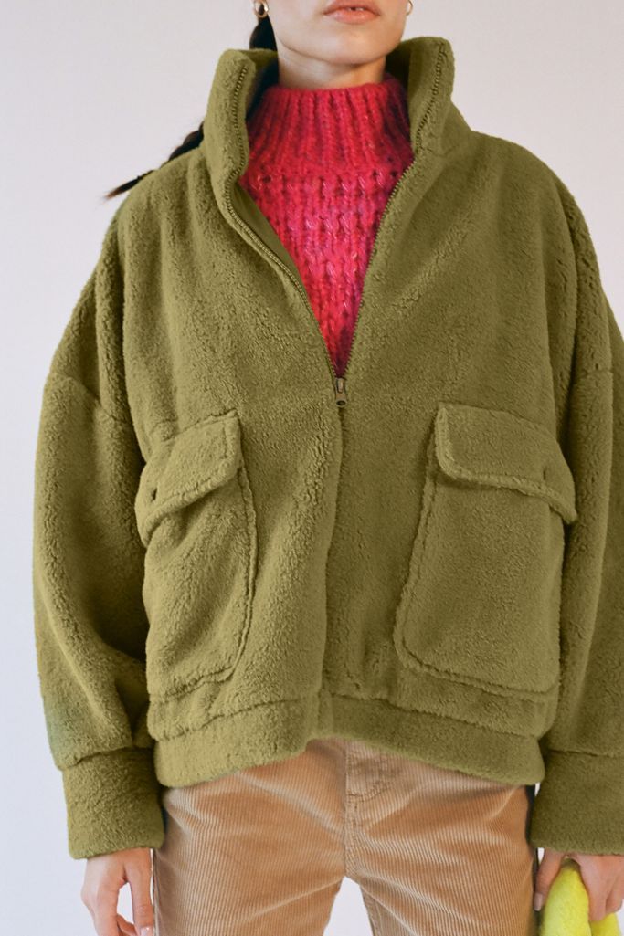 UO Sheila Faux Fur Jacket | Urban Outfitters (US and RoW)