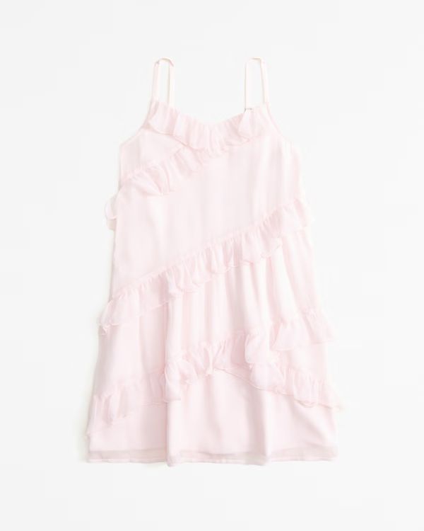 girls ruffle mini dress | girls new arrivals | Abercrombie.com | Abercrombie & Fitch (US)