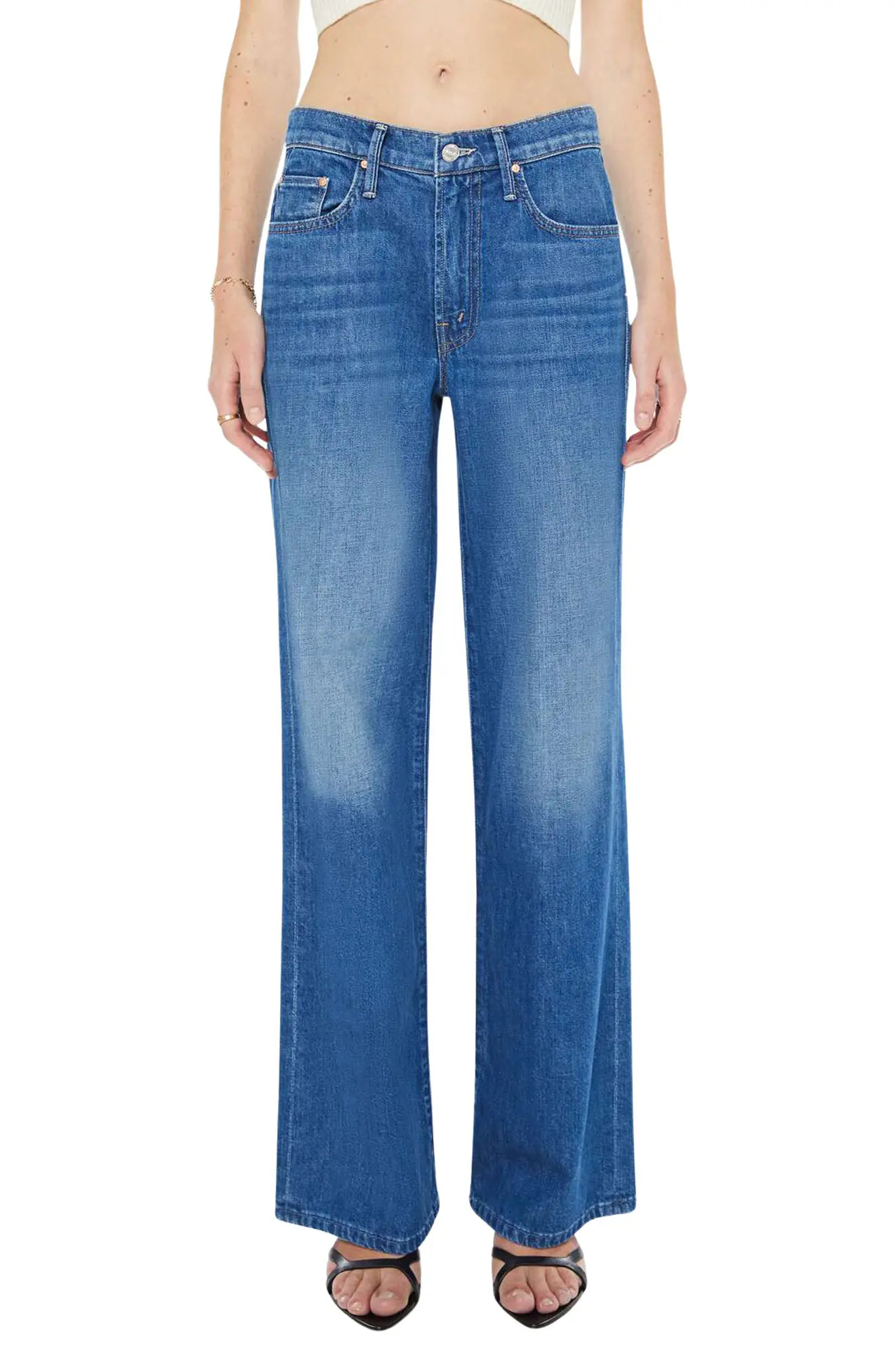 MOTHER Maven Skimp Jeans in Big Tipper at Nordstrom, Size 34 | Nordstrom