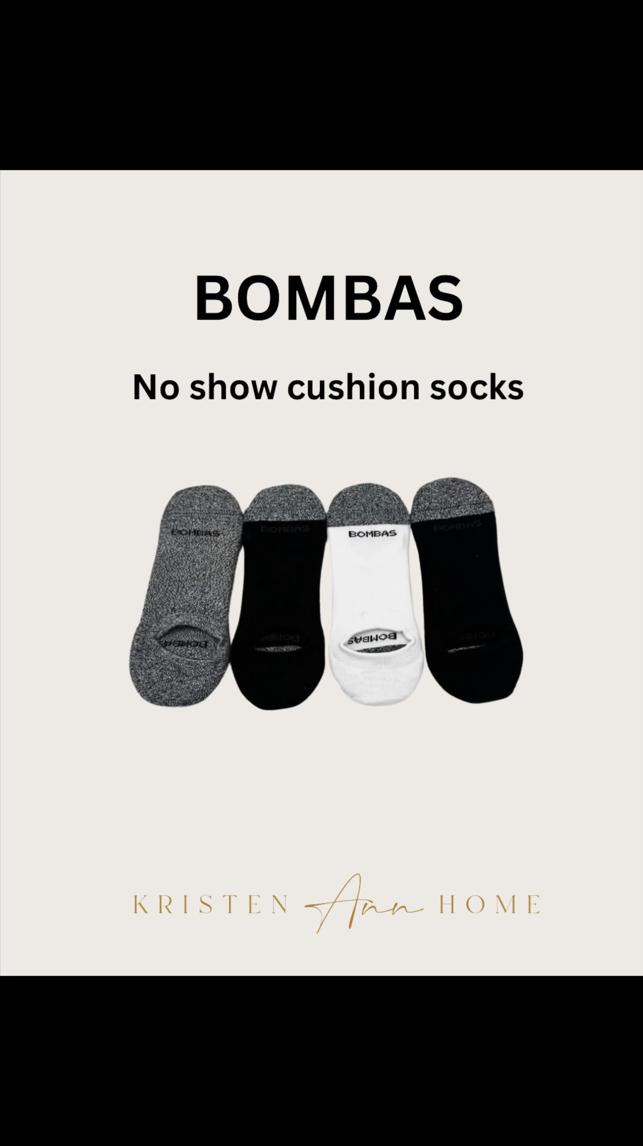 Not only the best sock you can put on your foot but for every sock purchased one is donated and I love supporting brands that do this ♥️ I am not kidding when I say Bombas socks are all I wear! They never slip off my heel and they are so comfy on I love wearing them around the house. Thanks to my Sister in Law for turning me into a huge fan and gifting me a pair! 

#LTKVideo #LTKFitness #LTKActive
