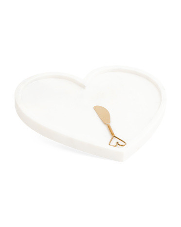 12x12 Heart Marble With Spreader | Marshalls