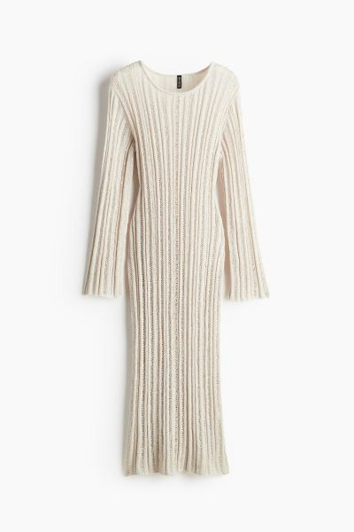 Ladder-stitch-look Knit Dress | H&M (US + CA)