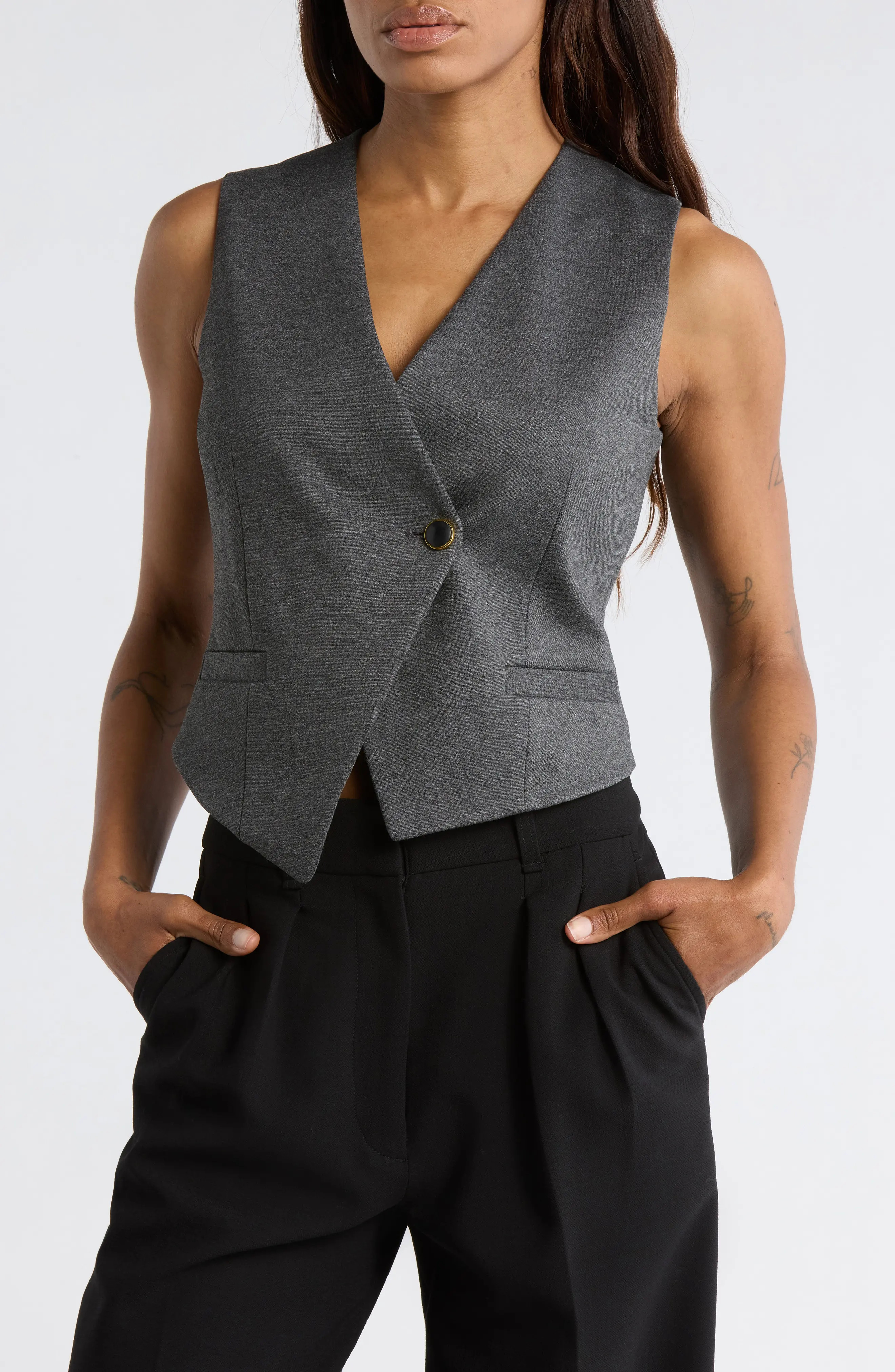 rag & bone Velma Ponte Vest (Women) | Nordstromrack | Nordstrom Rack