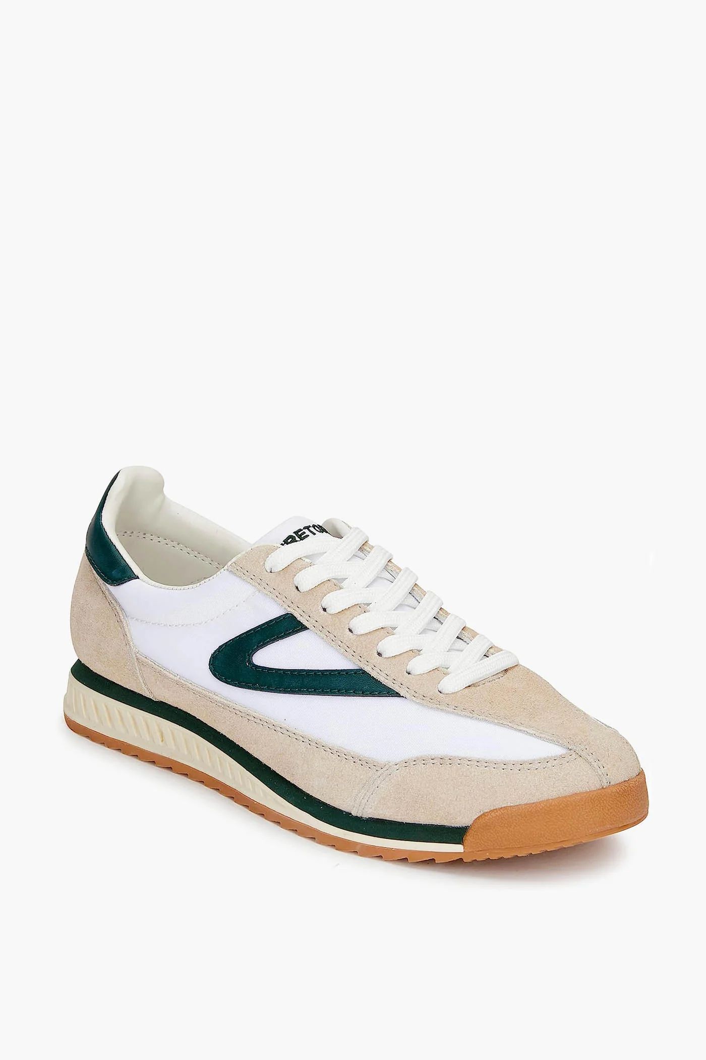 Women's White and Green Rawlins Sneakers | Tuckernuck (US)
