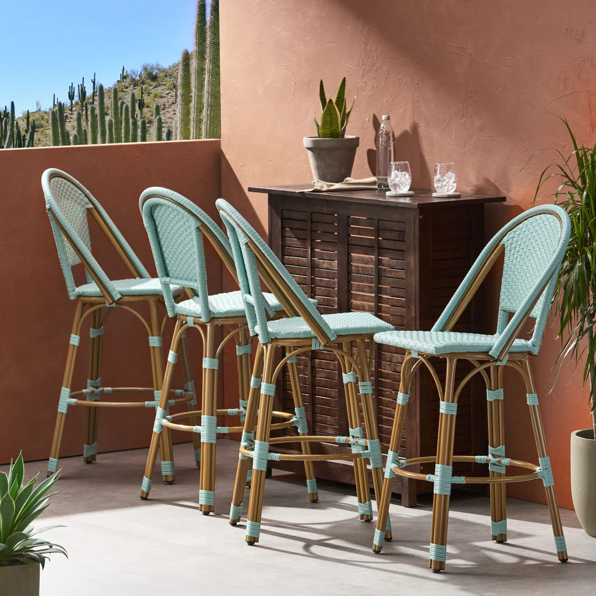 Eloisa Patio Bar Stool | Wayfair North America