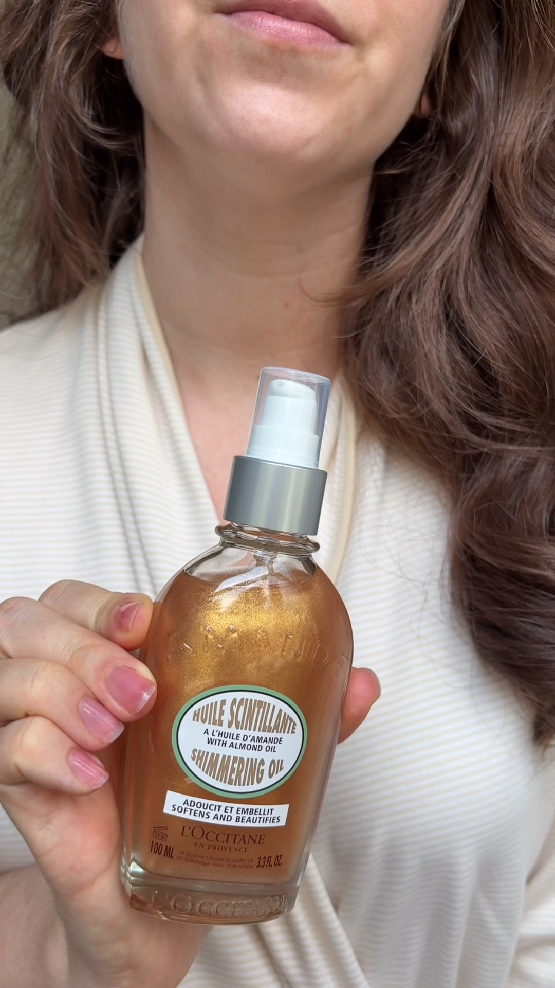 The body oil that does everything right ✨ The L’Occitane Shimmering Oil gives me that silky, smooth feel with zero greasy residue. No glitter, no oily finish-just a soft, radiant glow and the dreamiest scent.

The kind of body oil that feels like summer in a bottle, no matter the weather. ☀️

#LTKSeasonal #LTKBeauty #LTKFindsUnder100