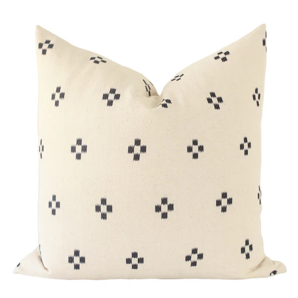 Huck Pillow Cover | Laurel & Blush
