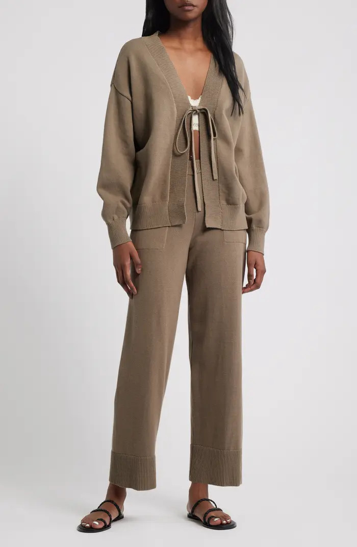 Free People Solar Cardigan & Pants Set | Nordstrom | Nordstrom
