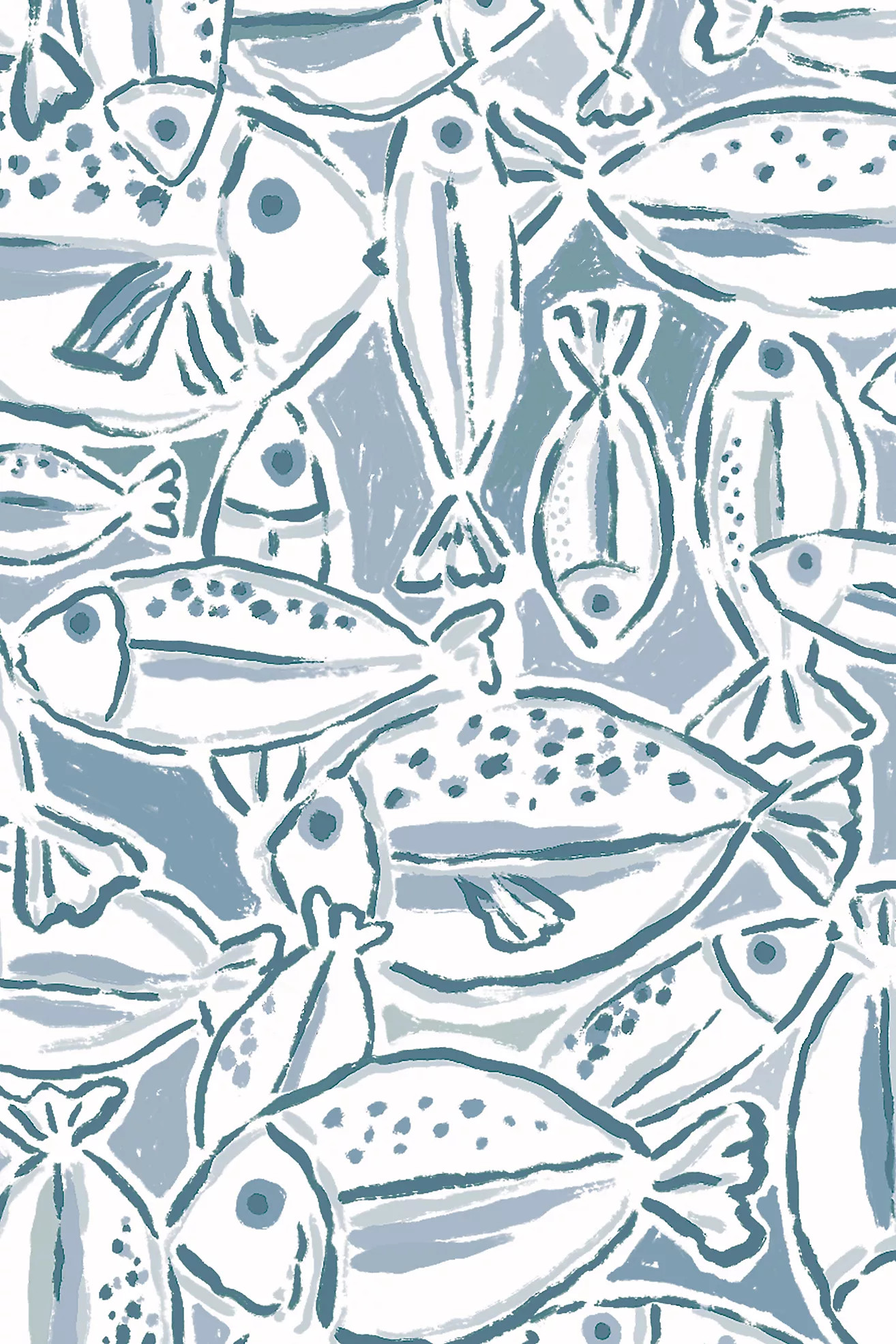 Ayara Fishy Fishy Sea Creature Icon Wallpaper | Anthropologie (US)