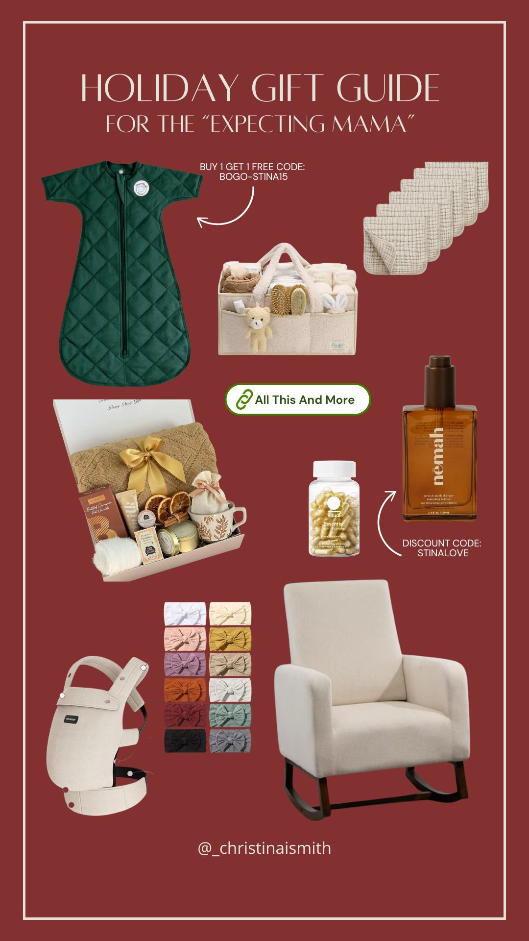 Gift guide for the baby and the mama to be! 

 

#LTKGiftGuide #LTKHoliday #LTKBaby