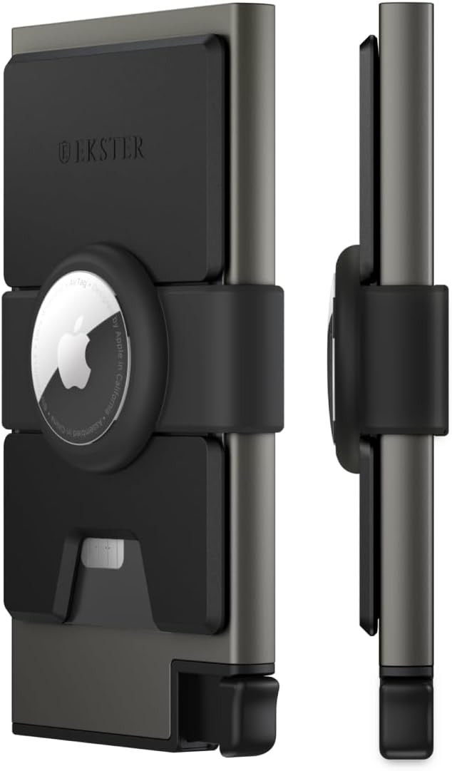 Ekster Aluminum AirTag Wallet | Smart Wallets for Men | Apple Air Tag Wallet with RFID Blocking P... | Amazon (US)