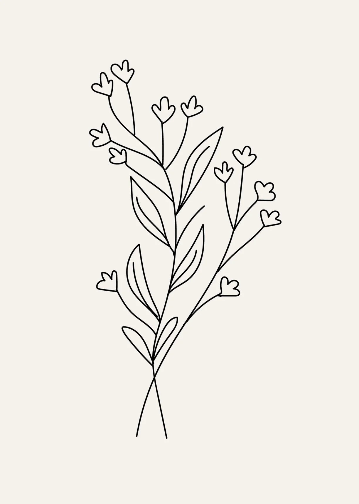 Floral Element I | Collection Prints