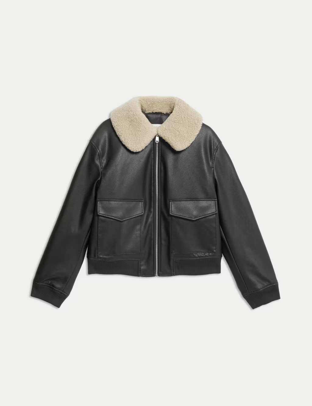 Faux Leather Aviator Jacket | Marks & Spencer (UK)