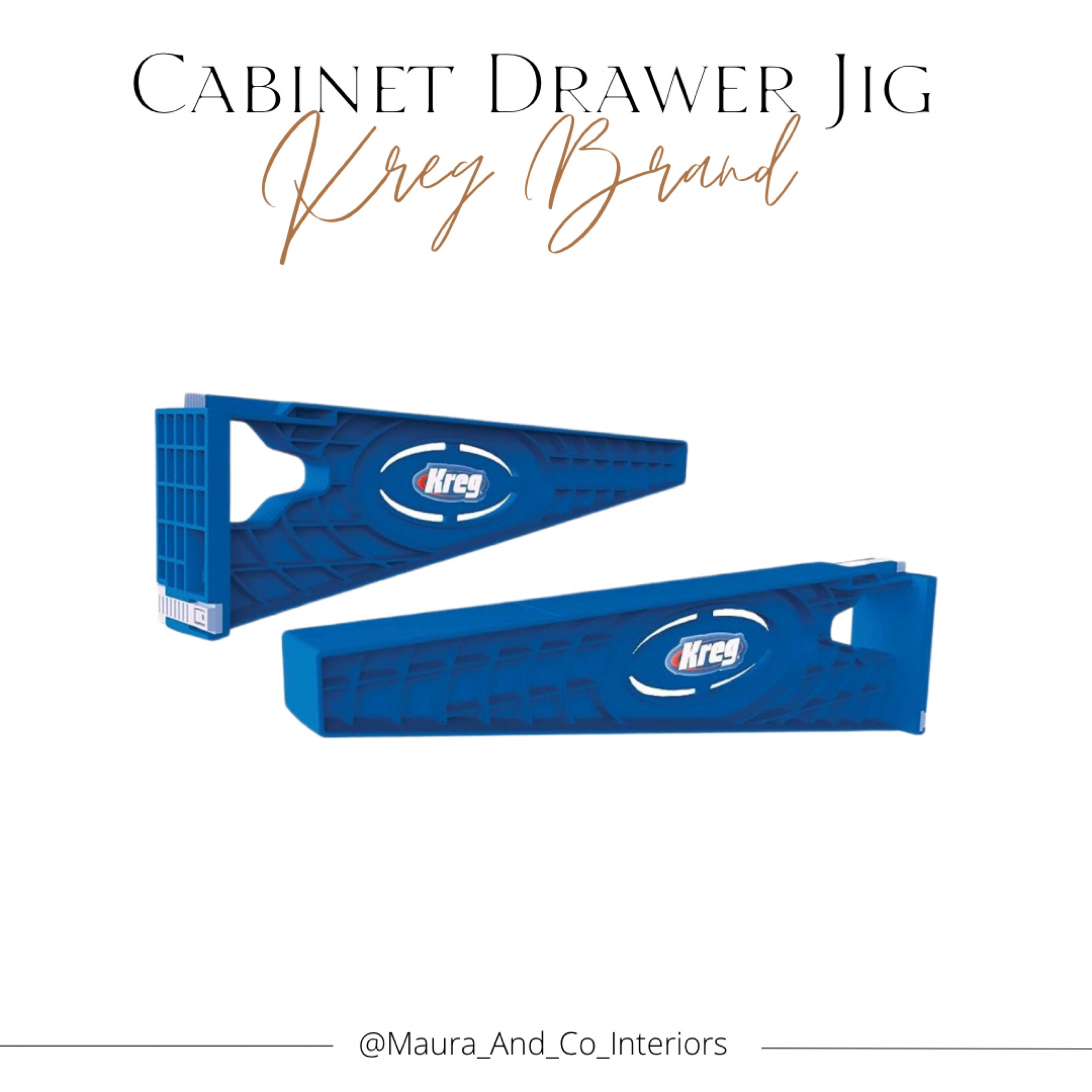Cabinet drawer slide jig i’m using! Super easy and simple to use! 

#LTKhome #LTKGiftGuide #LTKfindsunder50