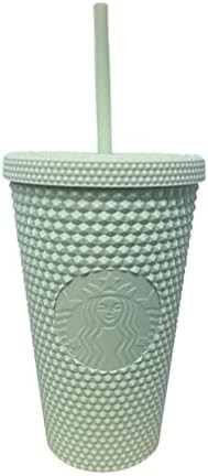 Starbucks 2021 Holiday Bling Studded Cold Cup Tumbler 16oz (Teal Mint) | Amazon (US)