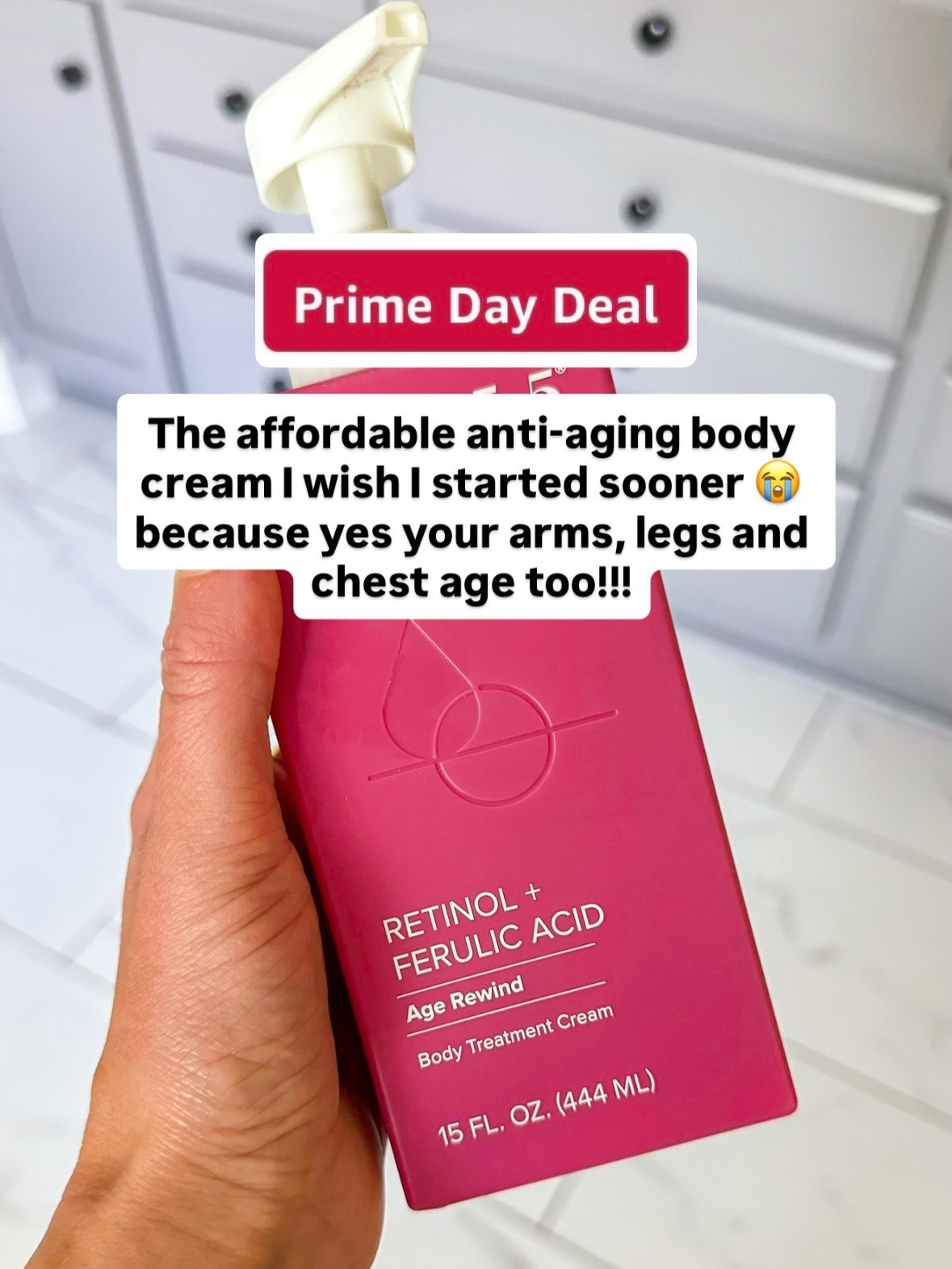 Prime day deal retinol snti-aging body cream body lotion skincare

#LTKgrwm #LTKselfcare #LTKBeauty