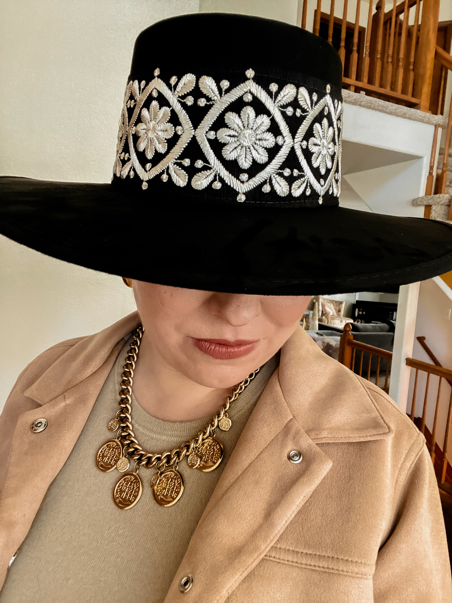 This hat is the epitome of chic - and it’s handmade from Etsy.

If you like my post on LTK you will get notified when the price drops! This etsy shop has sales throughout the year and you can snag a deal on a designer hat!