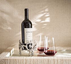 Coral Handcrafted Wine Coaster | Pottery Barn (US)