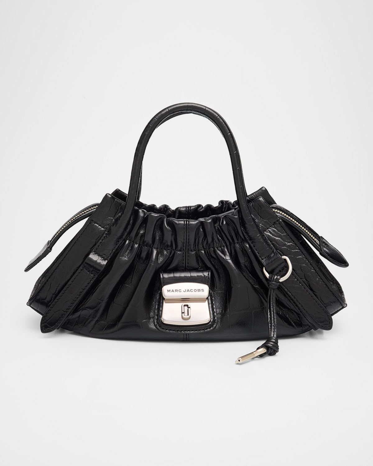 The Croc Cristina Small Satchel Top-Handle Bag | Neiman Marcus
