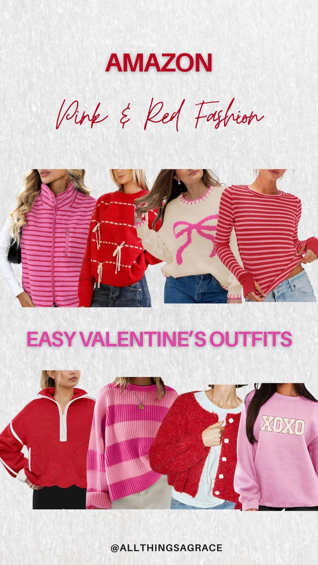 Easy Valentine’s outfits that don’t try too hard 💕 Pink & red pieces you’ll actually wear all season.

#LTKootd #LTKFindsUnder50 #LTKSeasonal
