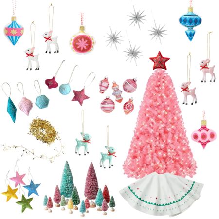 I’ve always wanted a pink Christmas tree with retro ornaments and I’m finally going to make it happen this year! 


#LTKhome #LTKHoliday #LTKSeasonal