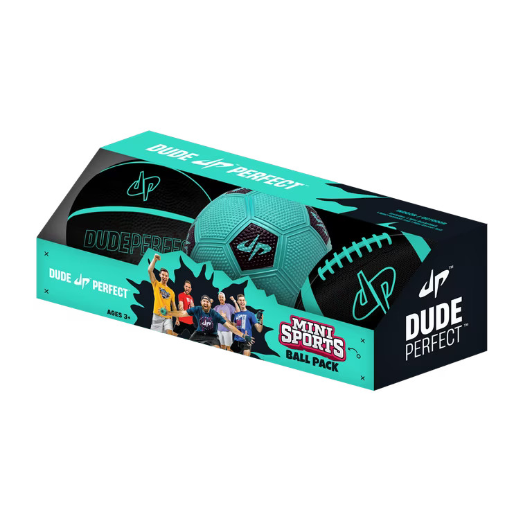 Dude Perfect Mini Sports Ball Pack - Walmart.com | Walmart (US)