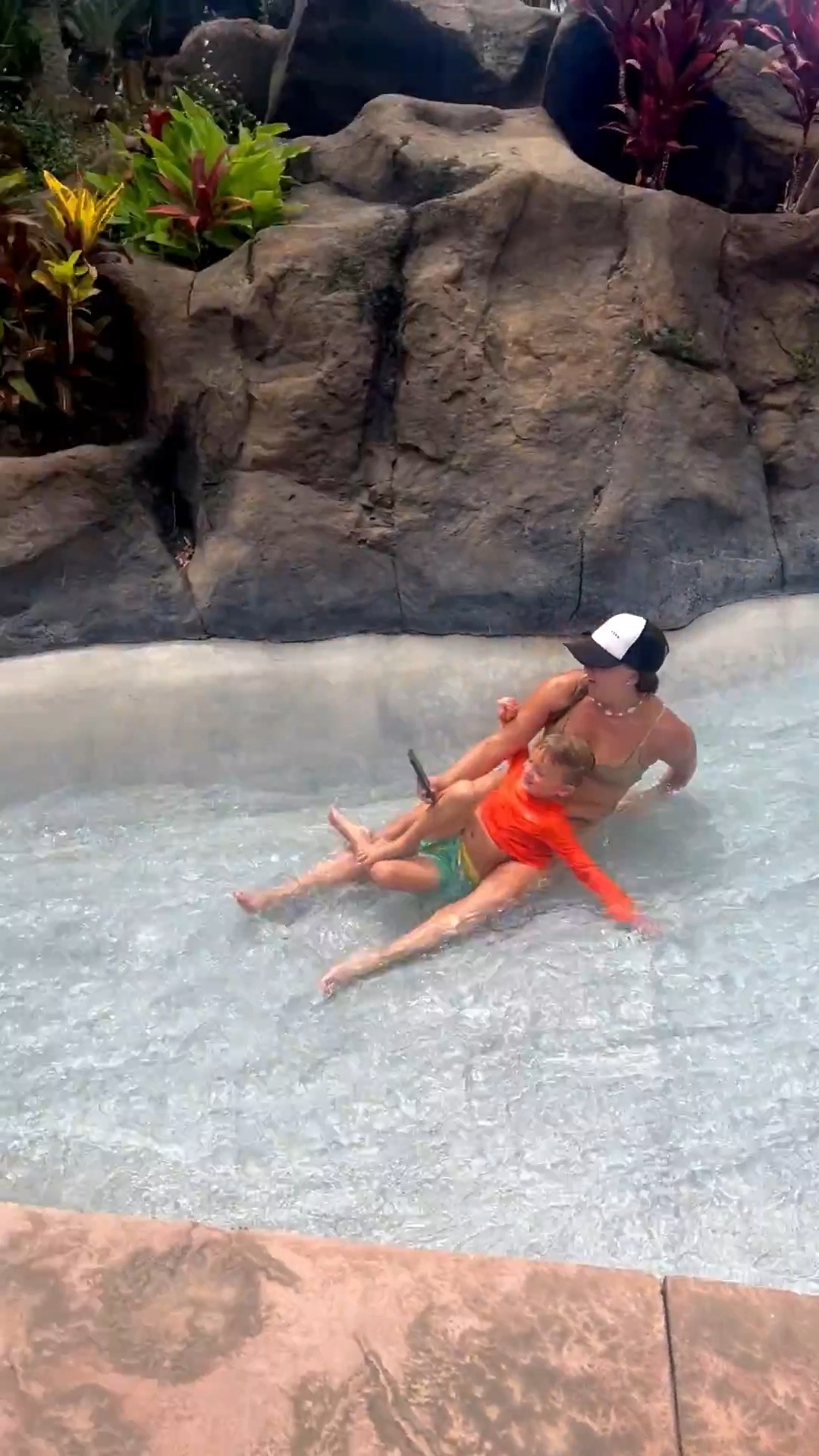 Summer Water Slides need bathing suits that actually stay on!

Loved this moment in Hawaii with my nephews last summer.  Can’t wait for summer activities!!

Swimsuit from TRIANGL Bikini - Maia - Tine Sparkle Brown Sparkle Scoop Bikini Set

I have gotten so many compliments on this bikini through the years, and it actually stays on during activities while still giving sexy suit. 

Unfortunately, I can’t link this exact one here, so I’ve left the info above for you if you want the EXACT bikini. 

I linked some dupes for you here!
• Free People - (Beach Riot) - a little more expensive but more coverage
• Amazon - cost friendly

#LTKSwim #LTKActive #LTKTravel