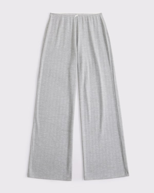 Women's Pointelle Sleep Pant | Women's Matching Sets | Abercrombie.com | Abercrombie & Fitch (US)