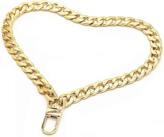 WEICHUAN 8" DIY Iron Flat Chain - Wrist Strap Wrist Chain Purse Straps Handbag Chains Accessories... | Amazon (US)