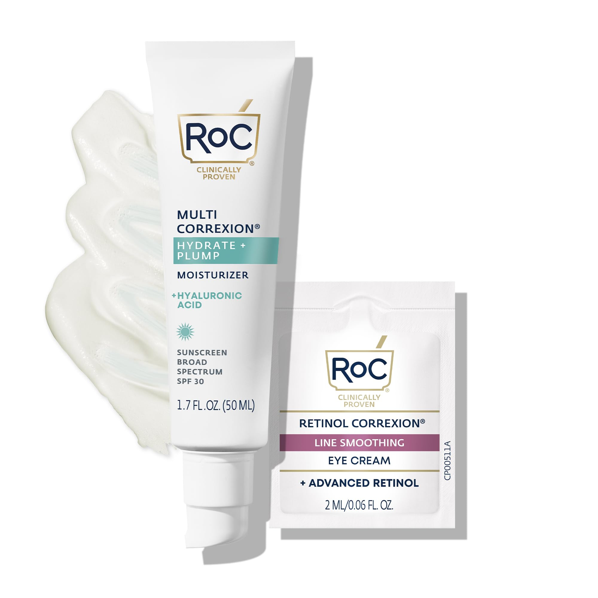 RoC Multi Correxion 1.5% Pure Hyaluronic Acid Anti Aging Daily Face Moisturizer with Broad Spectr... | Amazon (US)