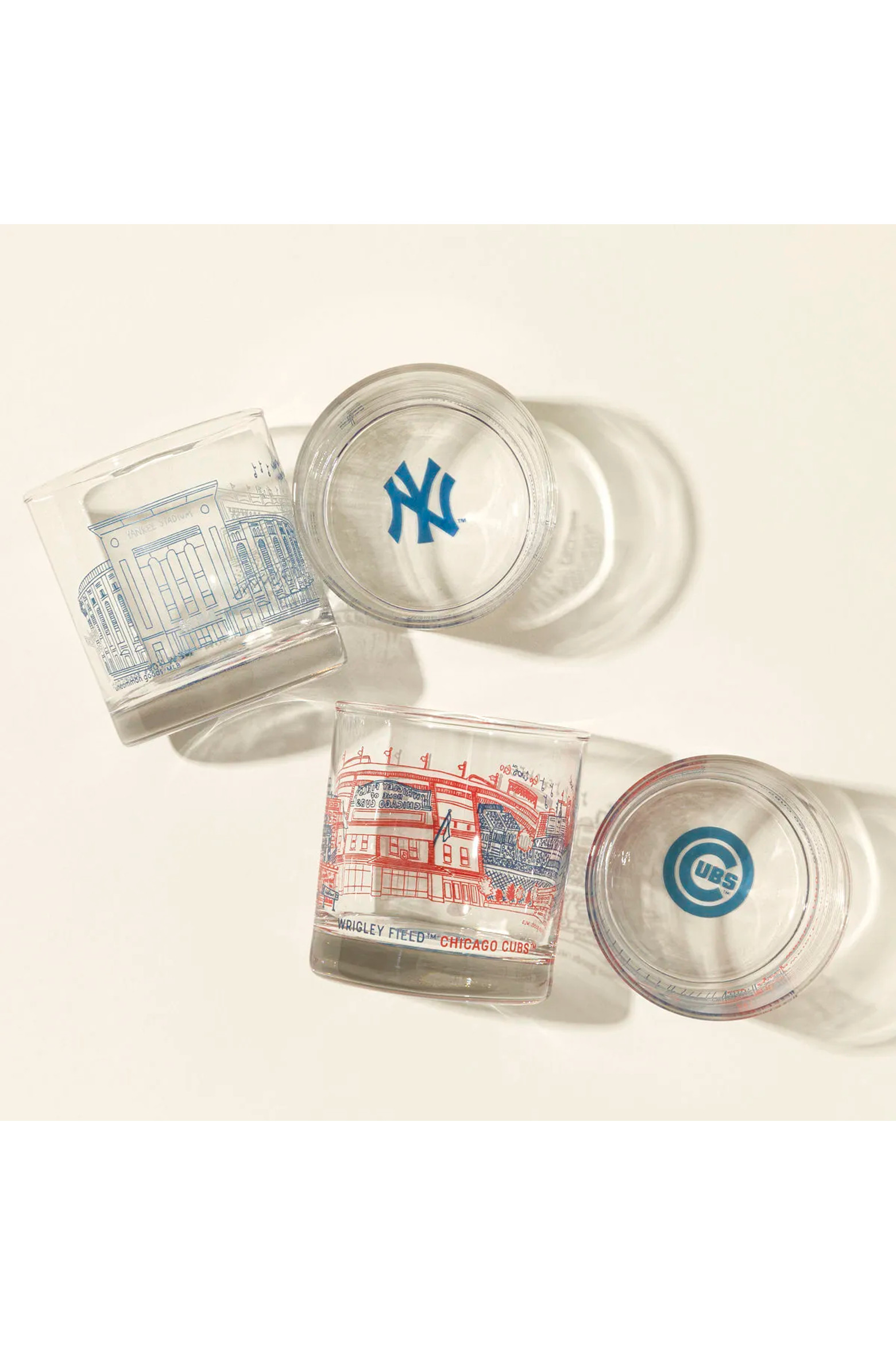 MLB Stadiumscape Rocks Glasses - Set of 2 | Nordstrom | Nordstrom