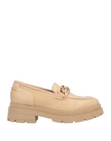 Loretta Pettinari Woman Loafers Beige Size 10 Soft Leather | YOOX (US)