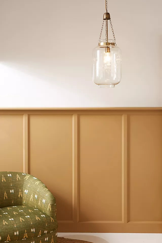 Etched Lantern Pendant | Anthropologie (US)