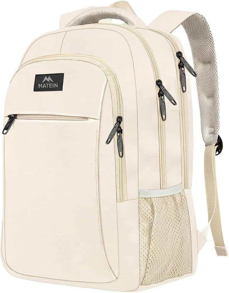 MATEIN Laptop Backpack 15.6 Inch, Anti Theft Business Travel Backpack, Water Resistant Slim Compu... | Amazon (US)