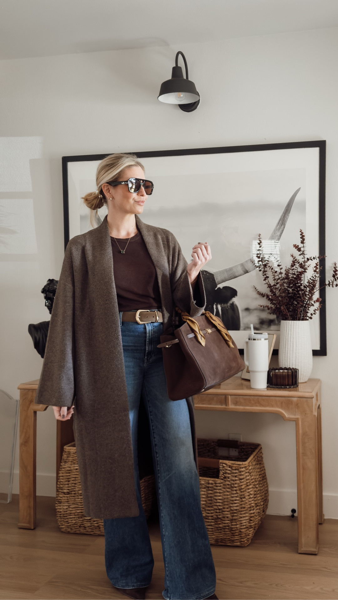 The best sweater cardigan from Zara! And my favorite work bag 🤎

#LTKItBag #LTKStyleTip #LTKWorkwear