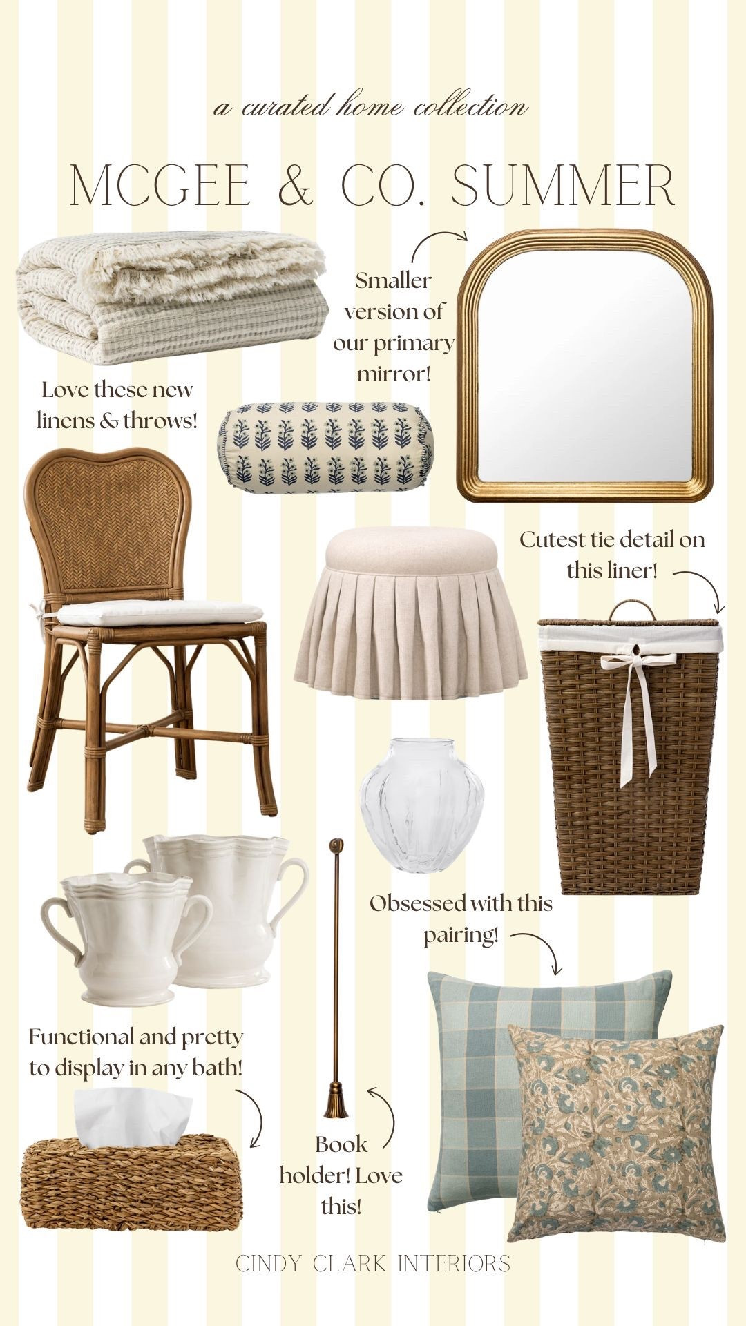 The McGee & Co summer collection just dropped and it’s beautiful! Filled with the prettiest coastal touches, earthy grounding pieces, and timeless and airy textures. Obsessed with it all! 

#LTKHome