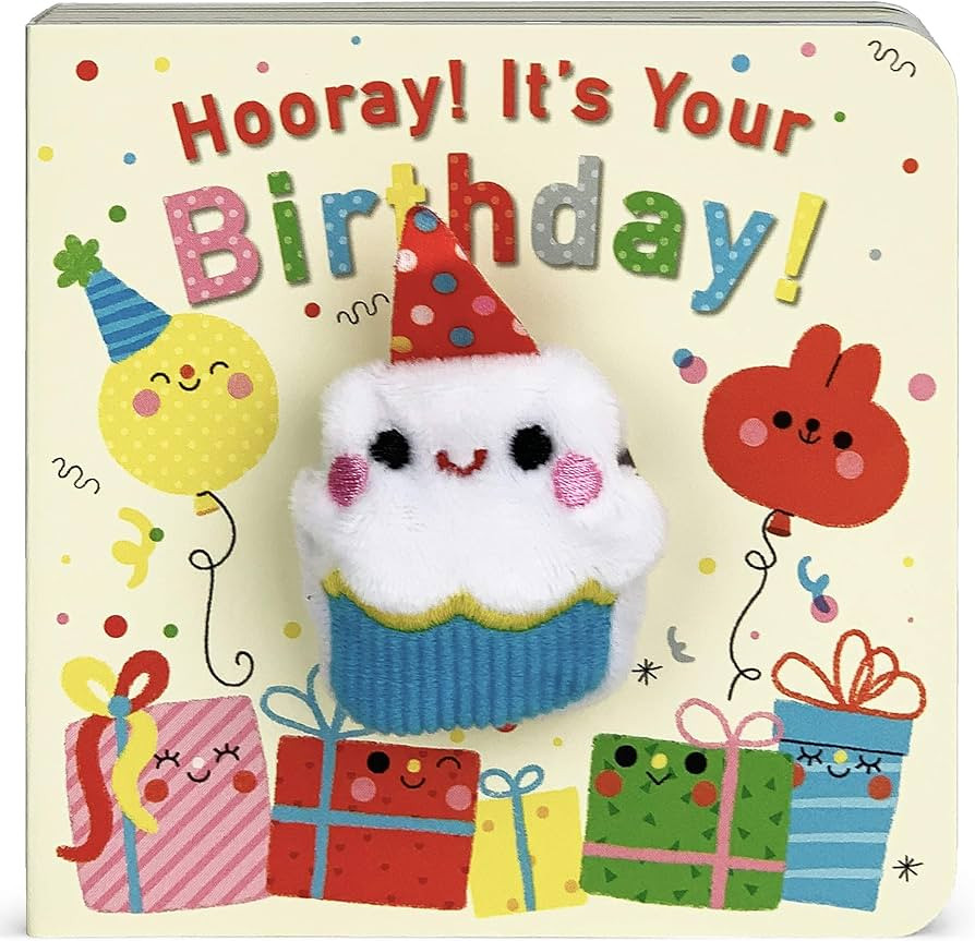 Hooray It's Your Birthday! Finger Puppet Board Book for Celebrations & Parties Ages 1-4 (Finger P... | Amazon (US)