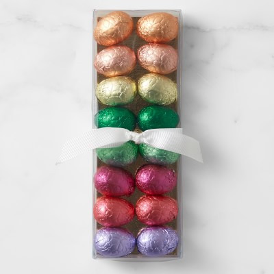 Belgian Chocolate Multi Colored Foiled Eggs | Williams-Sonoma