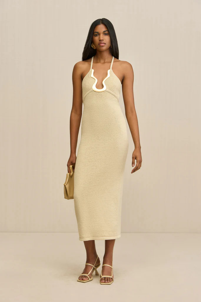VALMA KNIT DRESS - BEACH | Cult Gaia - US