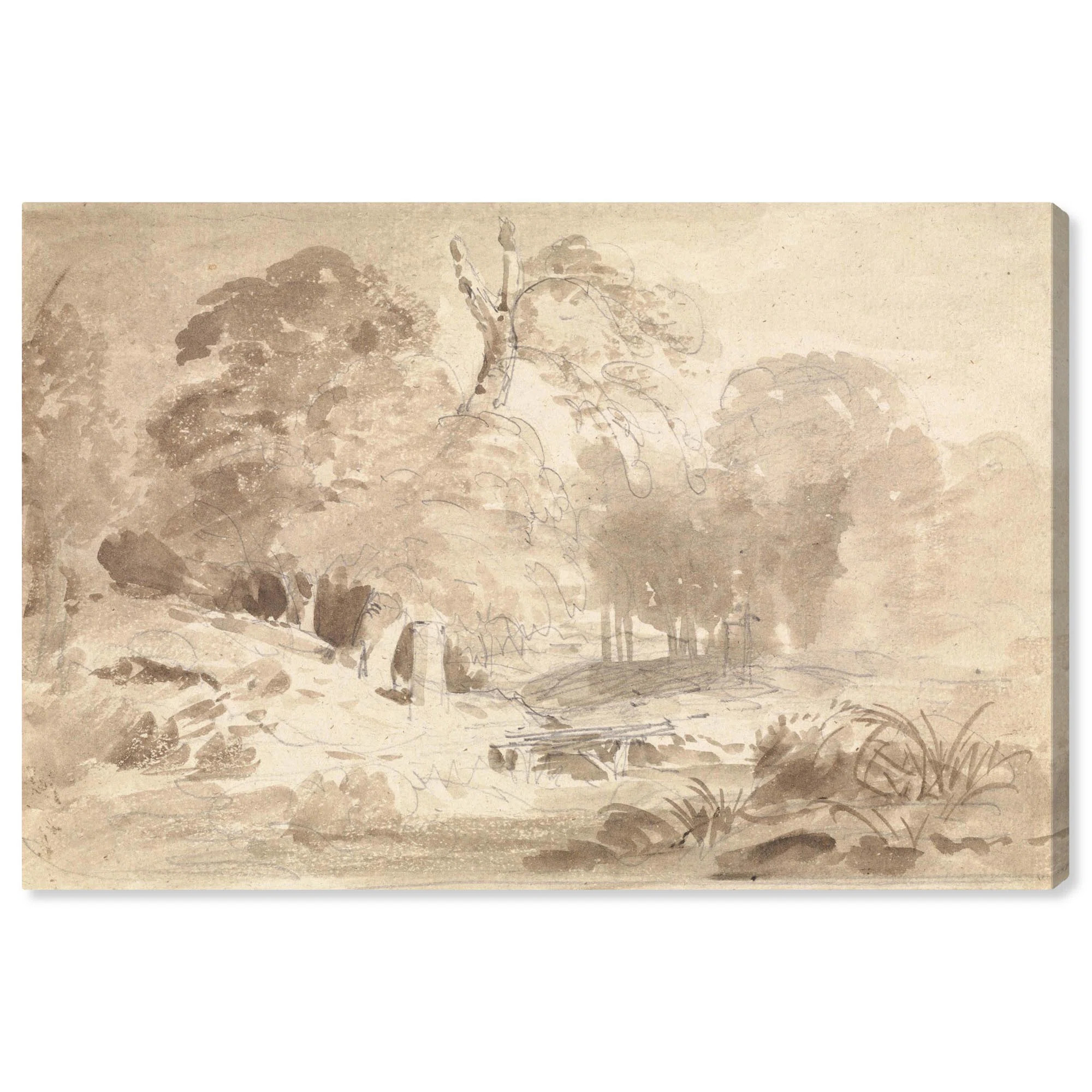 Rural Landscape Canvas Countryside Wall Art by Art Remedy | Wayfair North America