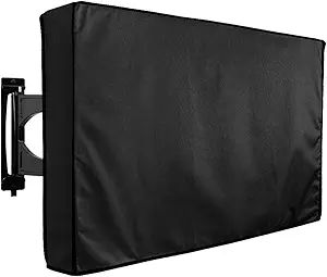 Outdoor TV Cover, Waterproof and Dustproof, Black, Size 60” - 70” | Amazon (US)