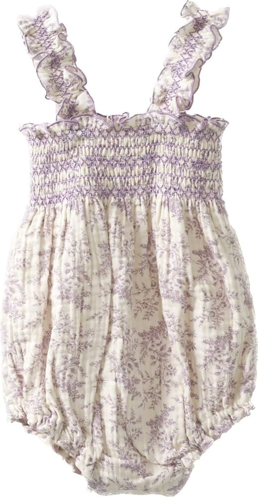 NOTHING FITS BUT Baby's Classic Cotton Modal Muslin Miso Onesie, Lilac, 12-24 Months | Amazon (US)