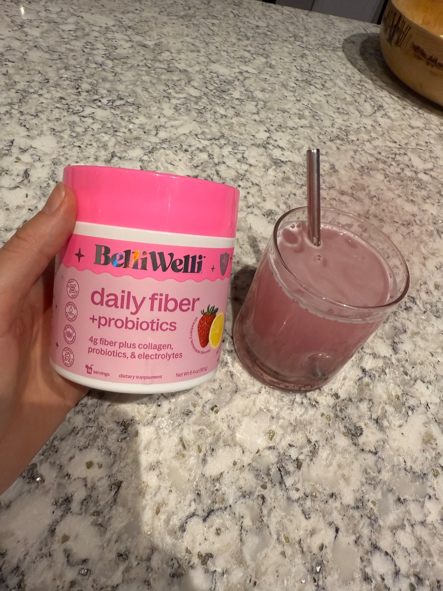 Enjoying this daily drink mix that has fiber, collagen, probiotics & electrolytes. I prefer the watermelon flavor but they were out and the strawberry lemonade flavor is growing on me but I’ll go back to watermelon next time. 

#LTKselfcare #LTKBeauty #LTKdayinmylife
