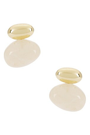 Empress Pearl Earring in Gold & Pearl | Revolve Clothing (Global)